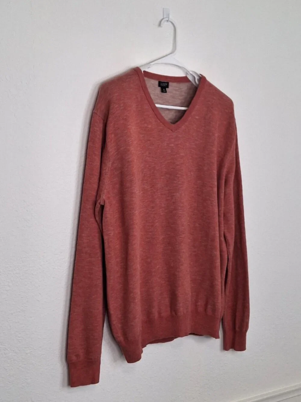 J Crew Mens Sweater Sz XL 100% Cotton Preppy Academia Workwear Casual